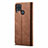 Cloth Case Stands Flip Cover for Realme C15