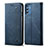 Cloth Case Stands Flip Cover for Samsung Galaxy A13 5G Blue
