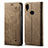 Cloth Case Stands Flip Cover for Samsung Galaxy M01s