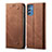 Cloth Case Stands Flip Cover for Samsung Galaxy M52 5G