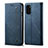 Cloth Case Stands Flip Cover for Samsung Galaxy S20 FE 4G Blue