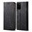 Cloth Case Stands Flip Cover for Samsung Galaxy S20 Plus Black