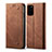 Cloth Case Stands Flip Cover for Samsung Galaxy S20 Plus Orange