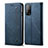 Cloth Case Stands Flip Cover for Xiaomi Mi 10T 5G Blue