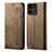 Cloth Case Stands Flip Cover for Xiaomi Mi 13 Pro 5G Khaki