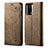 Cloth Case Stands Flip Cover for Xiaomi Redmi K60 5G Khaki