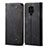 Cloth Case Stands Flip Cover for Xiaomi Redmi Note 9 Pro Black