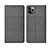 Cloth Case Stands Flip Cover H01 for Apple iPhone 11 Pro Gray