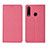 Cloth Case Stands Flip Cover H01 for Huawei Nova 4e Pink