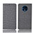 Cloth Case Stands Flip Cover H01 for OnePlus 7T Gray