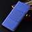 Cloth Case Stands Flip Cover H01 for Oppo R17 Pro Blue