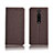 Cloth Case Stands Flip Cover H01 for Xiaomi Redmi K20 Pro Brown