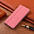 Cloth Case Stands Flip Cover H02 for Apple iPhone 13 Pink