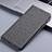 Cloth Case Stands Flip Cover H12P for Apple iPhone 6 Gray