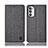 Cloth Case Stands Flip Cover H12P for Motorola Moto Edge (2022) 5G Gray