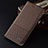 Cloth Case Stands Flip Cover H12P for Motorola Moto Edge 30 Lite 5G Brown