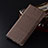 Cloth Case Stands Flip Cover H12P for Motorola Moto G Power (2022) Brown