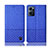 Cloth Case Stands Flip Cover H12P for OnePlus Nord CE 2 5G Blue