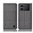 Cloth Case Stands Flip Cover H12P for Oppo K10 5G Gray