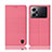 Cloth Case Stands Flip Cover H12P for Oppo K10 Pro 5G Pink