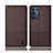 Cloth Case Stands Flip Cover H12P for Realme 9 SE 5G Brown