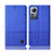 Cloth Case Stands Flip Cover H12P for Xiaomi Mi 12 5G Blue