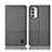 Cloth Case Stands Flip Cover H13P for Motorola Moto Edge (2022) 5G Gray