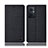 Cloth Case Stands Flip Cover H13P for OnePlus Nord N20 5G Black