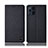 Cloth Case Stands Flip Cover H13P for Oppo Find X3 5G Black