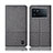 Cloth Case Stands Flip Cover H13P for Vivo iQOO 9 5G Gray