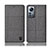 Cloth Case Stands Flip Cover H13P for Xiaomi Mi 12 5G Gray