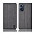 Cloth Case Stands Flip Cover H14P for OnePlus Nord CE 2 5G Gray