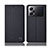 Cloth Case Stands Flip Cover H14P for Oppo K10 Pro 5G Black