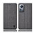 Cloth Case Stands Flip Cover H14P for Xiaomi Mi 12 Lite 5G Gray