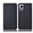 Cloth Case Stands Flip Cover H14P for Xiaomi Mi 12S Pro 5G Black
