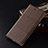 Cloth Case Stands Flip Cover H21P for Realme GT Neo6 5G Brown