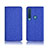 Cloth Case Stands Flip Holder Cover for Samsung Galaxy A9 (2018) A920 Blue