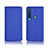 Cloth Case Stands Flip Holder Cover for Samsung Galaxy A9 Star Pro Blue