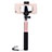 Extendable Folding Handheld Selfie Stick Tripod Bluetooth Remote Shutter Universal S13 Rose Gold