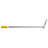 Extendable Folding Wired Handheld Selfie Stick Universal S02 Yellow