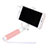 Extendable Folding Wired Handheld Selfie Stick Universal S07 Pink