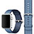 Fabric Bracelet Band Strap for Apple iWatch 4 44mm Blue