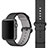 Fabric Bracelet Band Strap for Apple iWatch 5 44mm Black