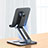 Flexible Tablet Stand Mount Holder Universal D07 for Apple iPad Pro 11 (2021) Black