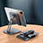 Flexible Tablet Stand Mount Holder Universal D13 for Apple iPad 10.9 2022 Black