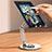 Flexible Tablet Stand Mount Holder Universal D15 for Apple iPad 10.2 (2021) Silver