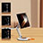 Flexible Tablet Stand Mount Holder Universal D15 for Apple iPad 10.9 2022 Silver