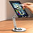 Flexible Tablet Stand Mount Holder Universal D15 for Apple iPad Air 5 10.9 2022 Silver