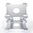 Flexible Tablet Stand Mount Holder Universal H09 for Apple iPad 10.2 (2019) White