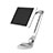 Flexible Tablet Stand Mount Holder Universal H14 for Samsung Galaxy Tab S7 11 Wi-Fi SM-T870 White